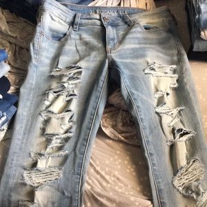 AE jegging size 8 short worn once